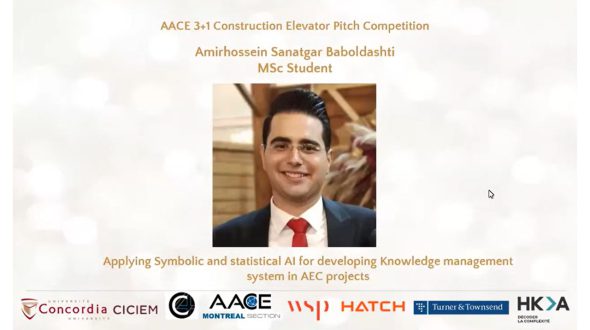 AACEI 3+1 Minutes construction Thesis Competition